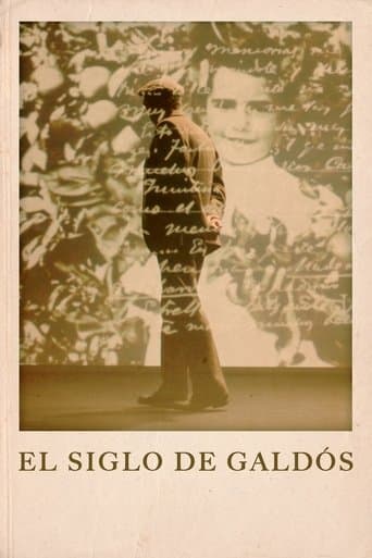 Movie poster for El siglo de Galdós