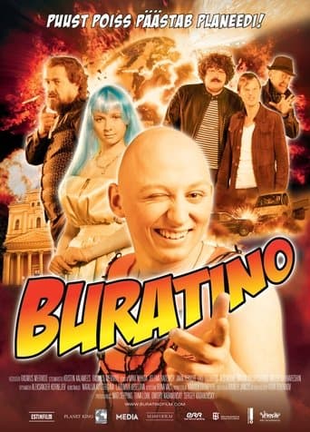 Movie poster for Buratino, Son of Pinocchio