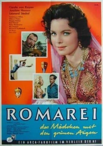 Movie poster for Romarei, the Girl with the Green Eyes