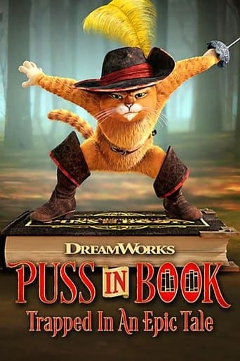 Movie poster for Puss in Book: Trapped in an Epic Tale