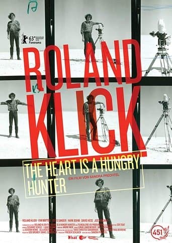 Movie poster for Roland Klick: The Heart Is a Hungry Hunter