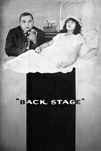 Movie poster for Back Stage