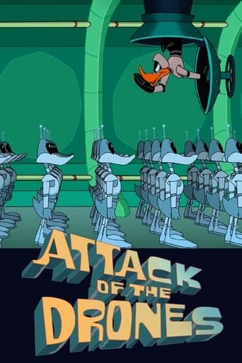 Movie poster for Duck Dodgers in Attack of the Drones