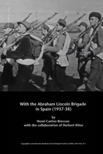 Movie poster for With the Abraham Lincoln Brigade in Spain