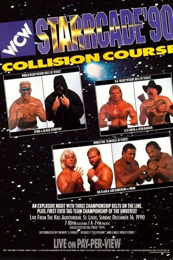 Movie poster for WCW Starrcade '90: Collision Course