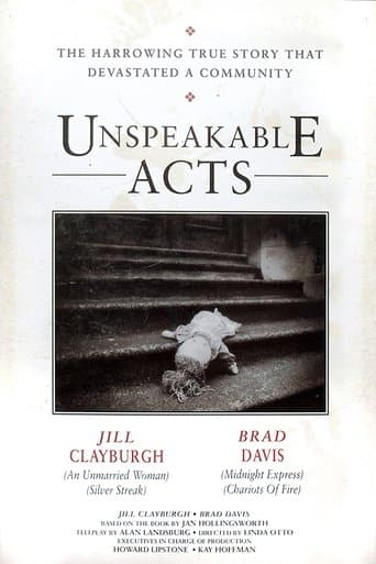 Movie poster for Unspeakable Acts