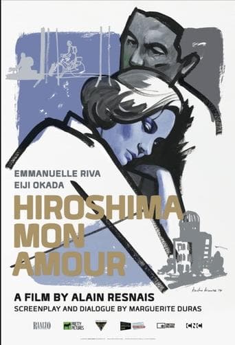 Movie poster for Hiroshima Mon Amour