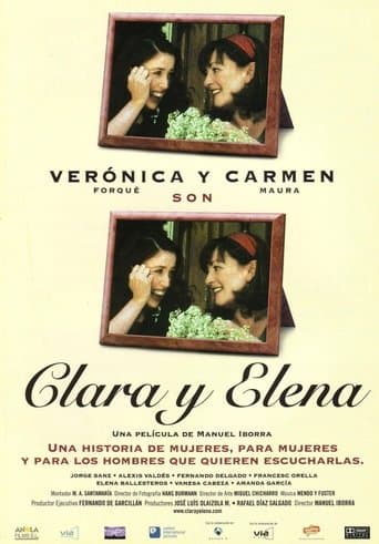 Movie poster for Clara y Elena