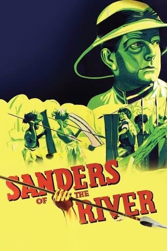 Movie poster for Sanders of the River