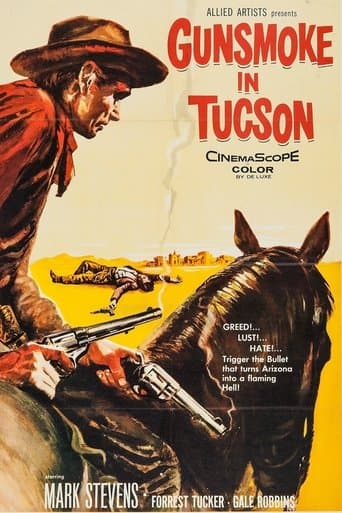 Movie poster for Gunsmoke in Tucson