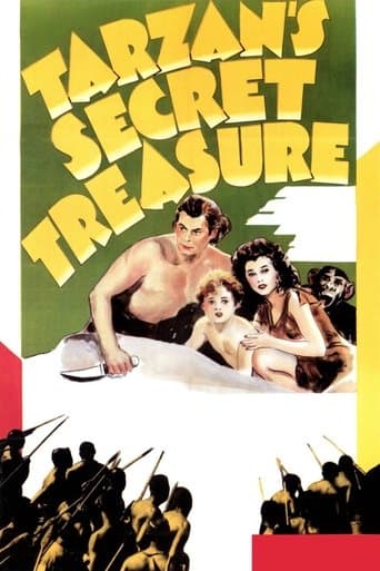 Movie poster for Tarzan's Secret Treasure