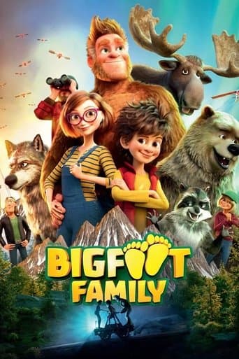 Movie poster for Bigfoot Family