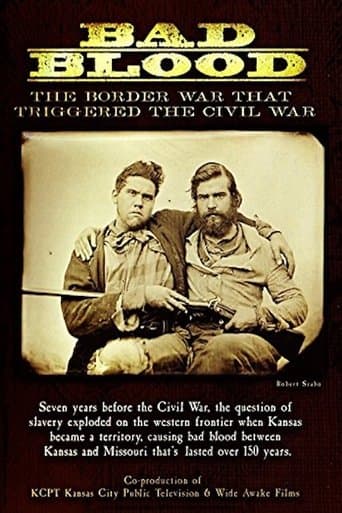 Movie poster for Bad Blood: The Border War That Triggered the Civil War