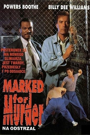 Movie poster for Marked for Murder