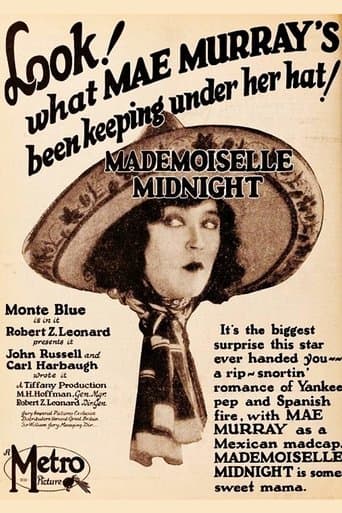 Movie poster for Mademoiselle Midnight