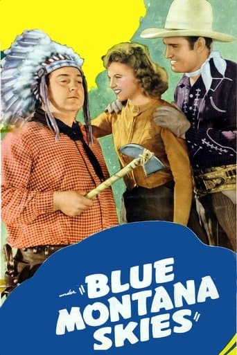 Movie poster for Blue Montana Skies