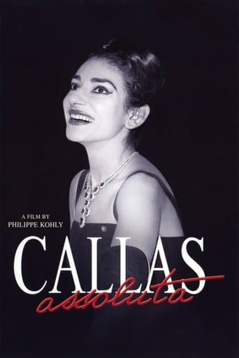 Movie poster for Callas Assoluta