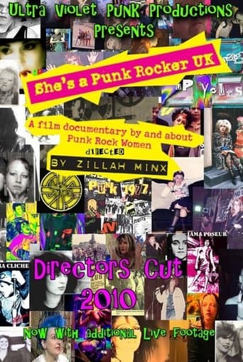 Movie poster for She's a Punk Rocker UK