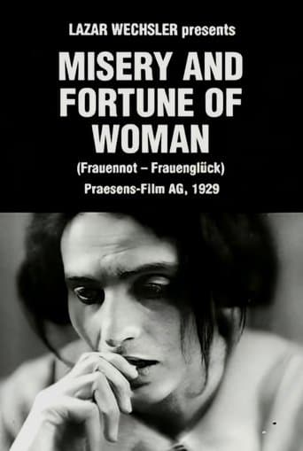 Movie poster for Misery and Fortune of Woman