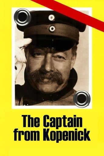 Movie poster for The Captain from Kopenick