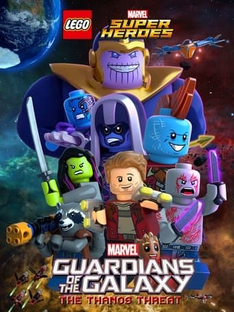 Movie poster for LEGO Marvel Super Heroes - Guardians of the Galaxy: The Thanos Threat