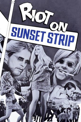 Movie poster for Riot on Sunset Strip