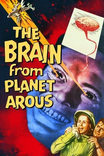 Movie poster for The Brain from Planet Arous