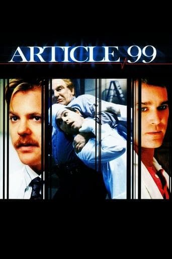 Movie poster for Article 99