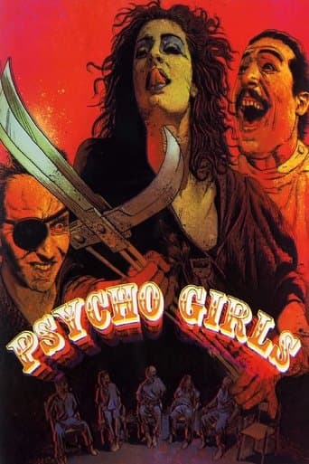 Movie poster for Psycho Girls