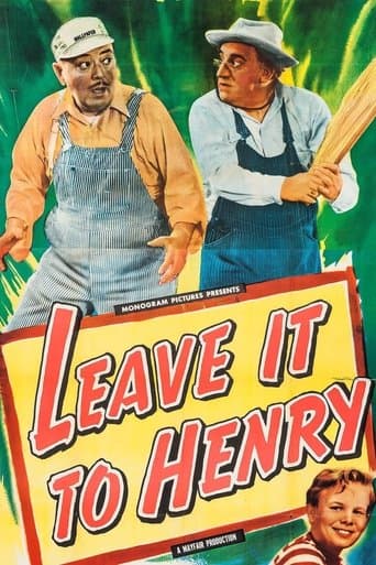 Movie poster for Leave It to Henry