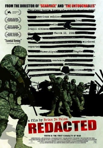 Movie poster for Redacted