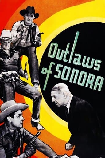 Movie poster for Outlaws of Sonora