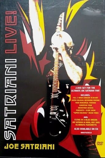 Movie poster for Satriani Live