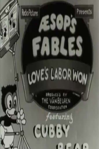 Movie poster for Love's Labor Won