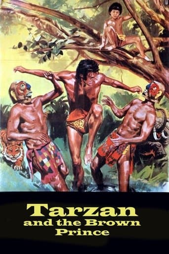 Movie poster for Tarzan and the Brown Prince