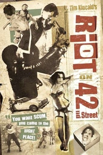 Movie poster for Riot on 42nd St.