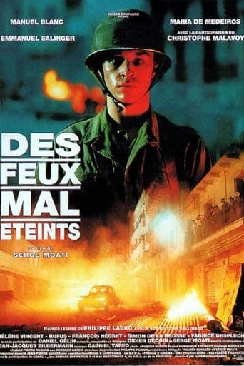 Movie poster for Poorly Extinguished Fires