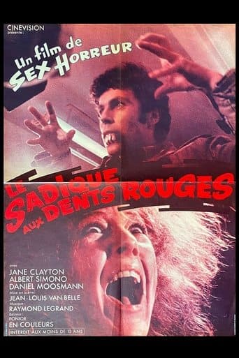 Movie poster for The Sadist Has Red Teeth