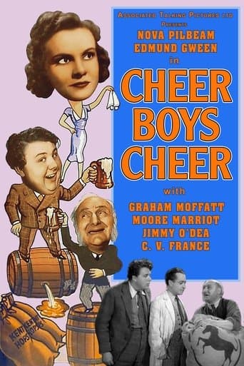 Movie poster for Cheer Boys Cheer