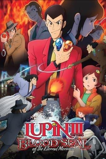 Movie poster for Lupin the Third: Blood Seal of the Eternal Mermaid