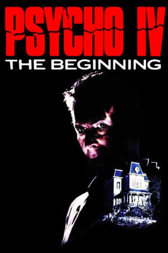 Movie poster for Psycho IV: The Beginning