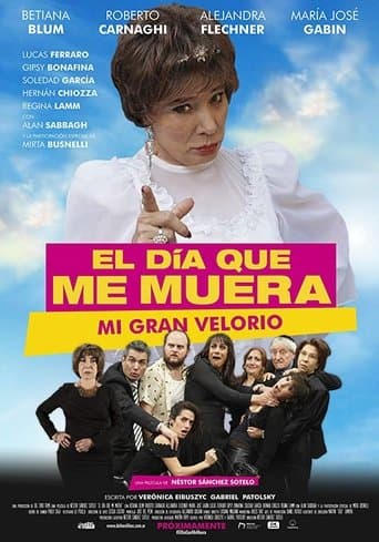 Movie poster for El día que me muera