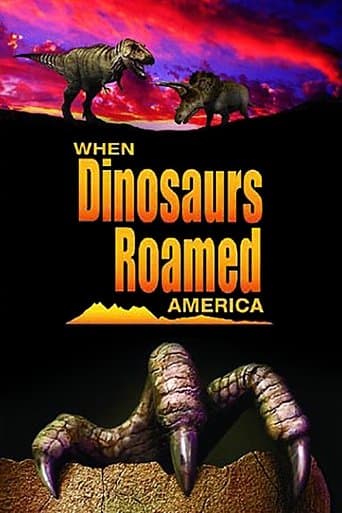 Movie poster for When Dinosaurs Roamed America