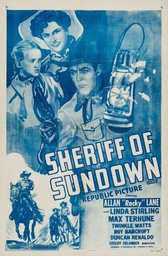 Movie poster for Sheriff of Sundown