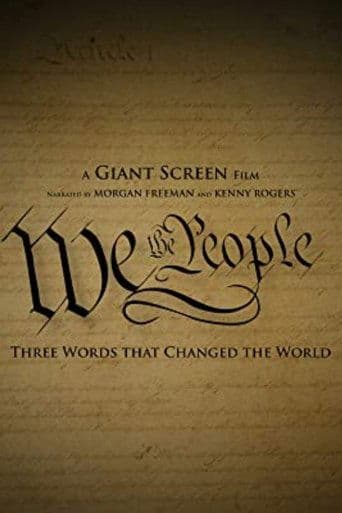 Movie poster for We the People