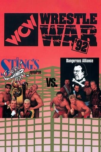 Movie poster for WCW Wrestle War: WarGames