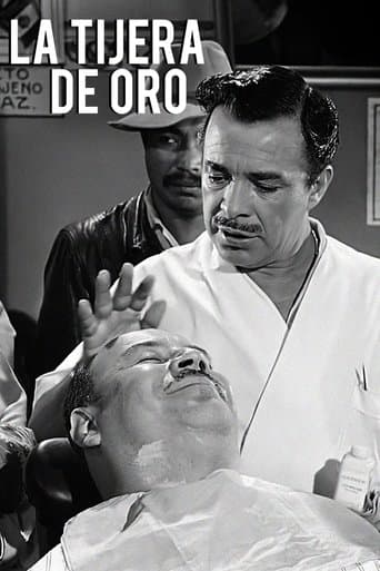 Movie poster for La tijera de oro