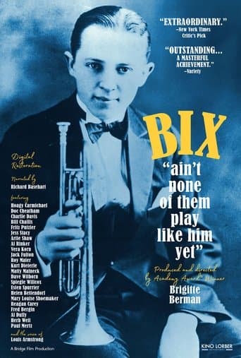 Movie poster for Bix: Ain't None of Them Play Like Him Yet