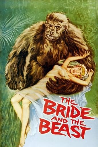 Movie poster for The Bride and the Beast