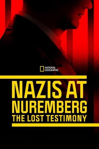 Movie poster for Nazis at Nuremberg: The Lost Testimony